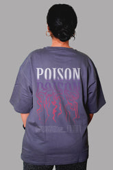 Poison Oversized Women Oversized T-Shirt