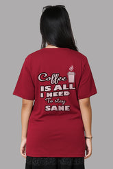 Coffiee Break Women Oversized T-Shirt