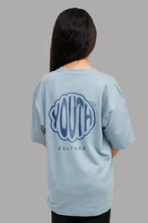 YOUTH CLUTURE Women Oversized T-Shirt