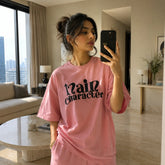 Main Character peach Women’s Summer T-Shirt