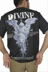 Silent Puff Print Oversized T-Shirt Men India | 280 GSM | Kapda Kulture