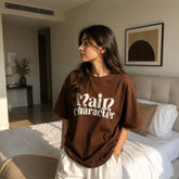 Main Character Brown Women’s Summer T-Shirt