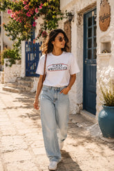 School Manifestation White Women’s Summer T-Shirt