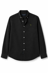 Black Plain Linen Cotton Shirt for Men | Premium Casual Shirt | Kapda Kulture