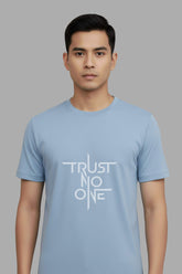 Trust No One Men Slim Fit T-Shirt