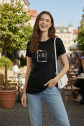 HOT BLACK Women T-Shirt