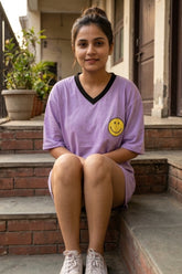 Keep It Positive Light Purple Women’s Summer T-Shirt