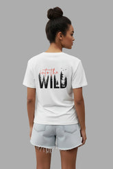In To The Weild Women Slim Fit T-Shirt
