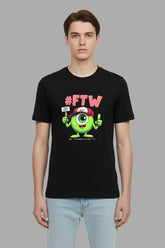 Black F T W Idont Men T-Shirt