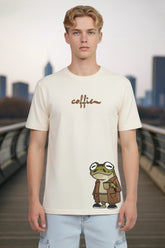 Coffie Frog Men T-Shirt