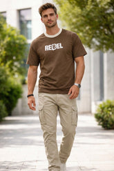 Rebel PUFF PRINT T-SHIRT FOR MEN