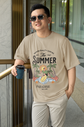 light beige Summer tees men