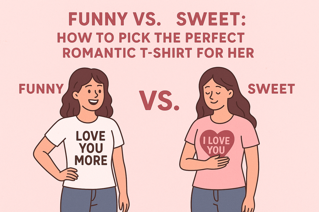 Funny vs. Sweet: How to Pick the Perfect Romantic T-Shirt for Her