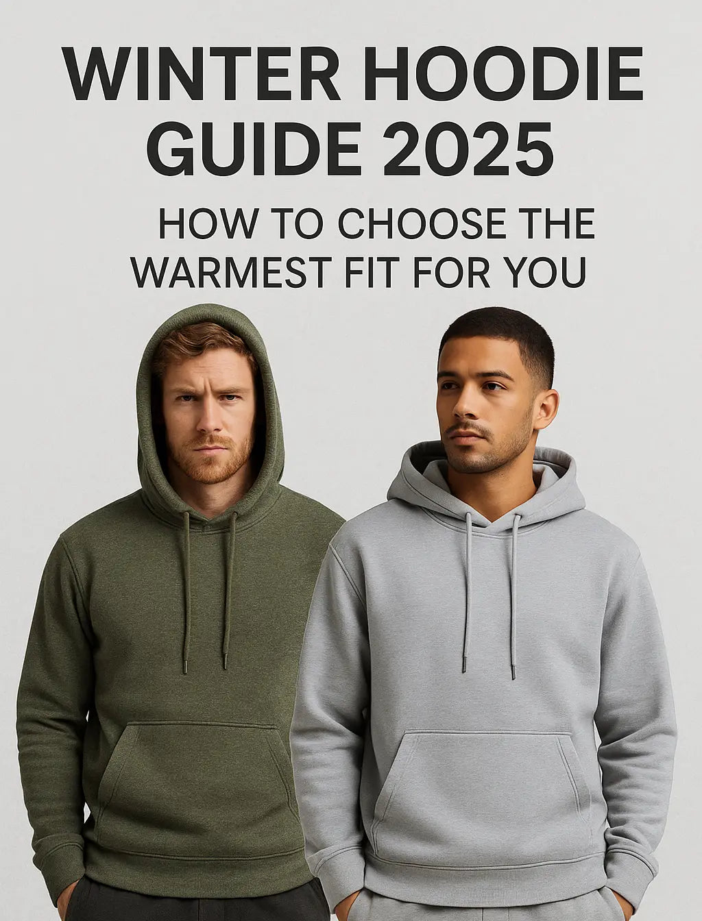 Winter Hoodie Guide 2025: How to Choose the Warmest Fit for You