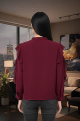 Maroon Top For Women