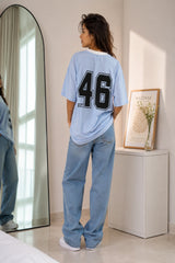 46 Sky Blue Women’s Summer T-Shirt