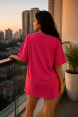Main Character Pink Women’s Summer T-Shirt