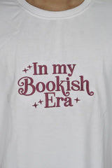 In My Bookish Era men Embroidery T-Shirt