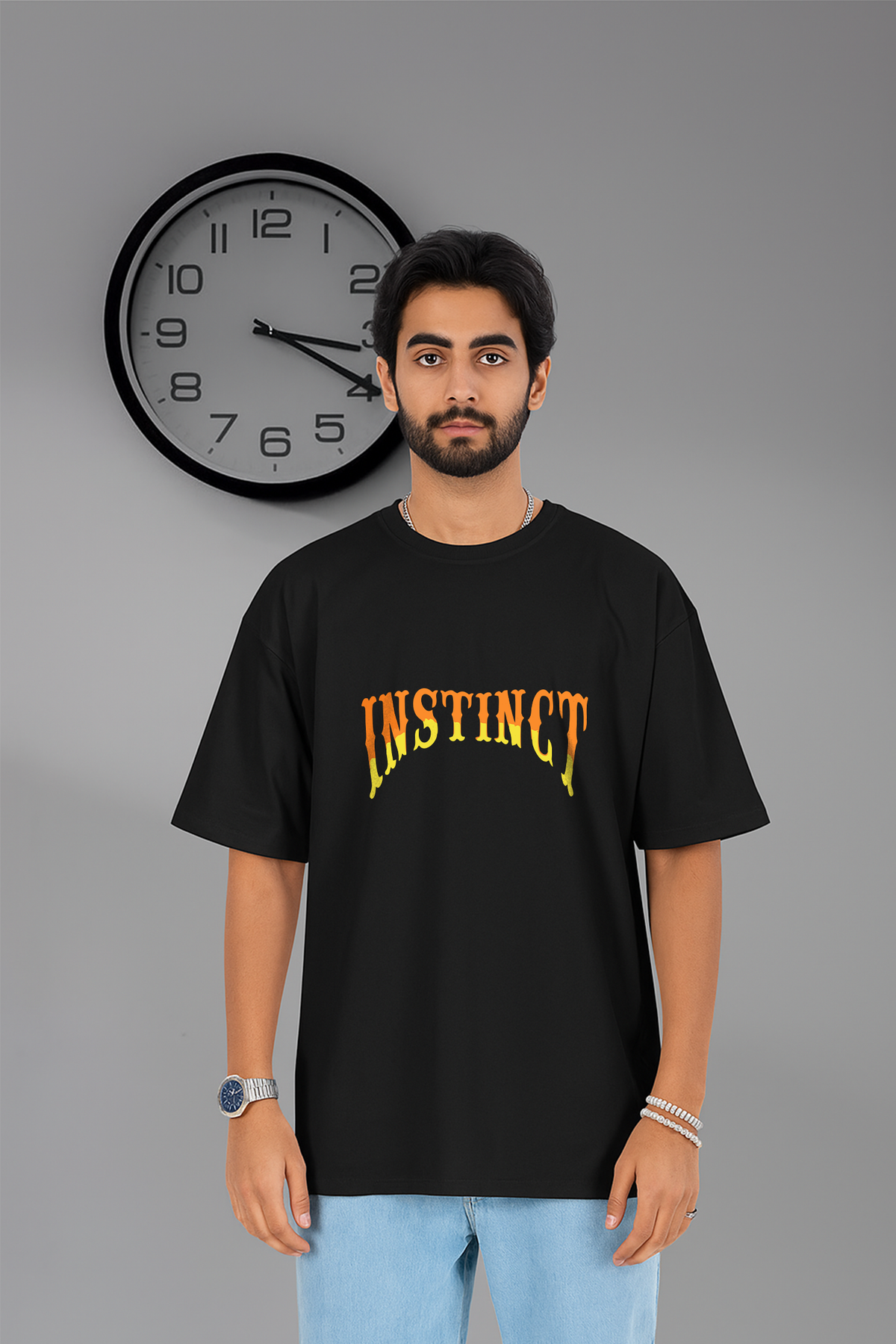 Savage Instinct Men Oversized T-Shirt