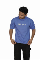 Silent Puff Print Oversized T-Shirt Men India | 280 GSM | Kapda Kulture