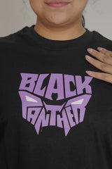 Black Panther PUFF PRINT T-SHIRT FOR WOMEN