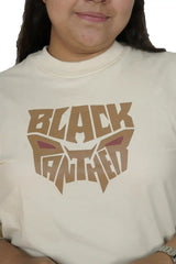 Black Panther PUFF PRINT T-SHIRT FOR WOMEN