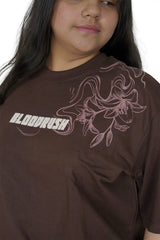 BOOLD-RUSH PUFF PRINT T-SHIRT FOR WOMEN