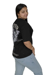 Silent PUFF PRINT T-SHIRT FOR WOMEN