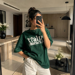Main Character Green Women’s Summer T-Shirt