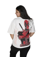 Deadpool PUFF PRINT T-SHIRT FOR WOMEN