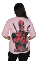 Deadpool PUFF PRINT T-SHIRT FOR WOMEN