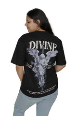 Silent PUFF PRINT T-SHIRT FOR WOMEN