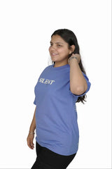 Silent PUFF PRINT T-SHIRT FOR WOMEN