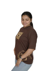 Black Panther PUFF PRINT T-SHIRT FOR WOMEN