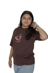Itachi PUFF PRINT T-SHIRT FOR WOMEN