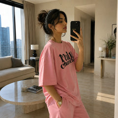 Main Character peach Women’s Summer T-Shirt
