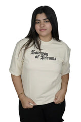 Carpet PUFF PRINT T-SHIRT FOR WOMEN