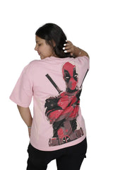 Deadpool PUFF PRINT T-SHIRT FOR WOMEN