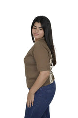 REBEL PUFF PRINT T-SHIRT FOR WOMEN