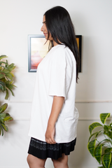 White Women  Plain T-Shirt