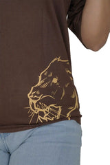 Black Panther PUFF PRINT T-SHIRT FOR WOMEN