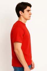 Red Men Plain T-Shirt