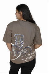 Black Panther PUFF PRINT T-SHIRT FOR WOMEN