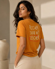 School Manifestation Yellow Women’s Summer T-Shirt
