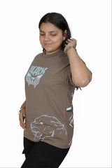 Black Panther PUFF PRINT T-SHIRT FOR WOMEN