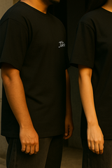 Spooky Love Couple Graphic Oversized T-shirt