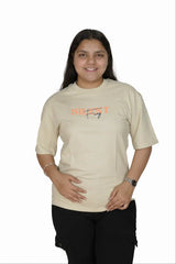 Silent PUFF PRINT T-SHIRT FOR WOMEN