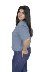 I'm a real tough kid women t-shirt