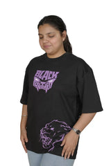 Black Panther PUFF PRINT T-SHIRT FOR WOMEN