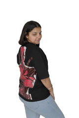 Deadpool PUFF PRINT T-SHIRT FOR WOMEN